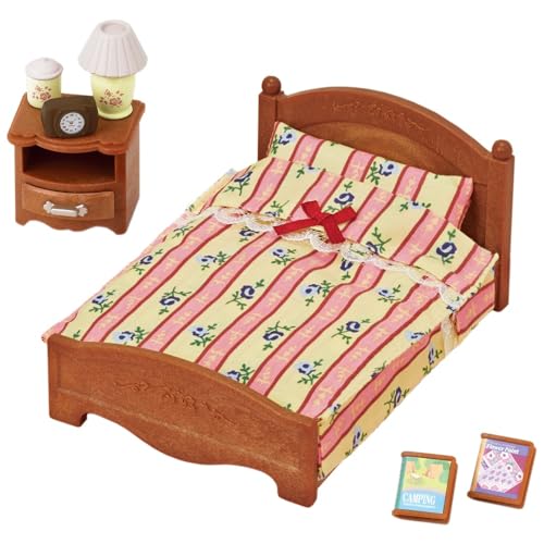Sylvanian Families 5019 - Cama semi doble - Muñecas y accesorios - Sylvanian