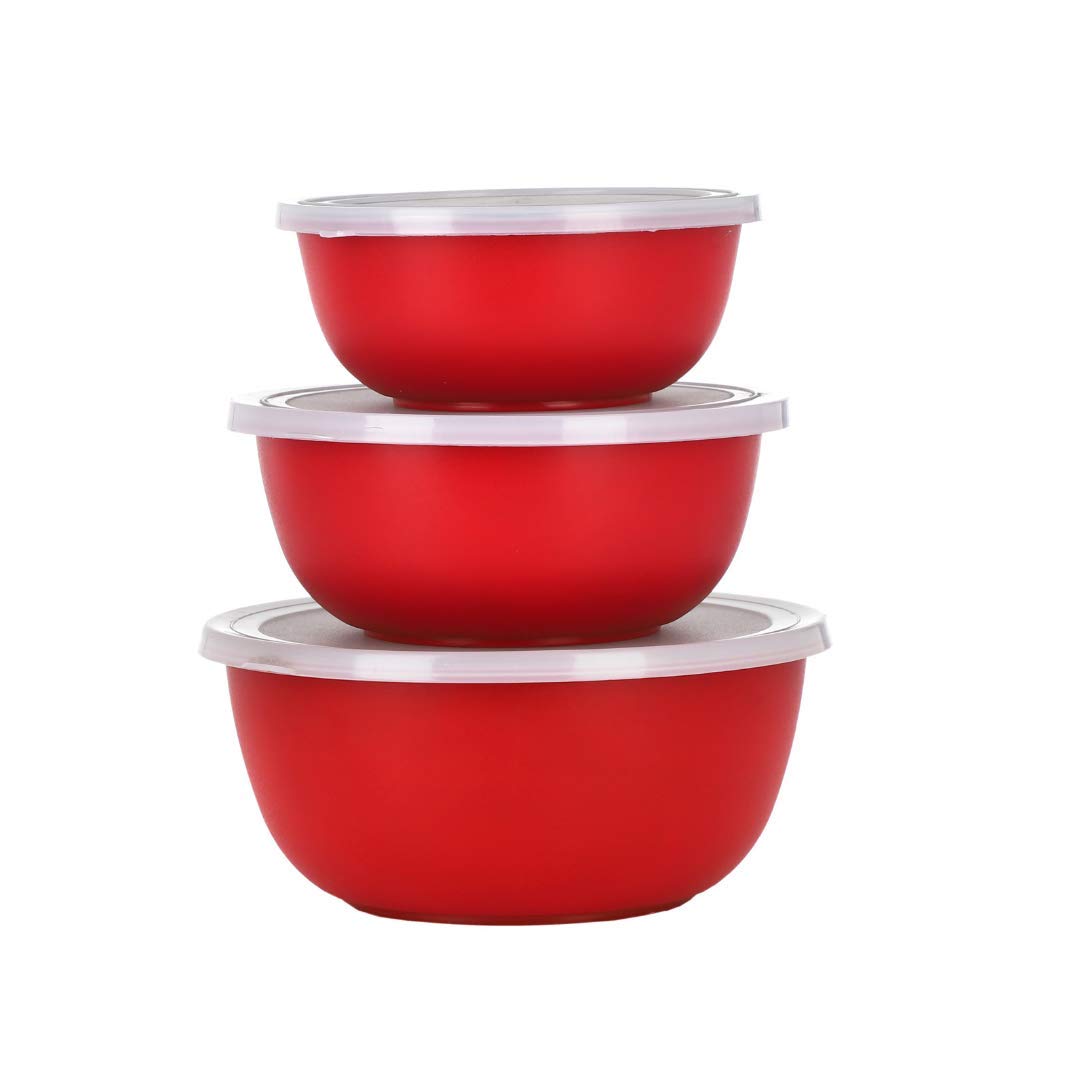 Fableart Microwave Safe Stainless Steel Food Storage Containers, Mixing Bowl Set with Airtight Plastic Lids, BLUE - 3Pcs (500ml, 750ml, 1250ml) (B0B5S2MFTW) Amazon Price History, Amazon Price Tracker