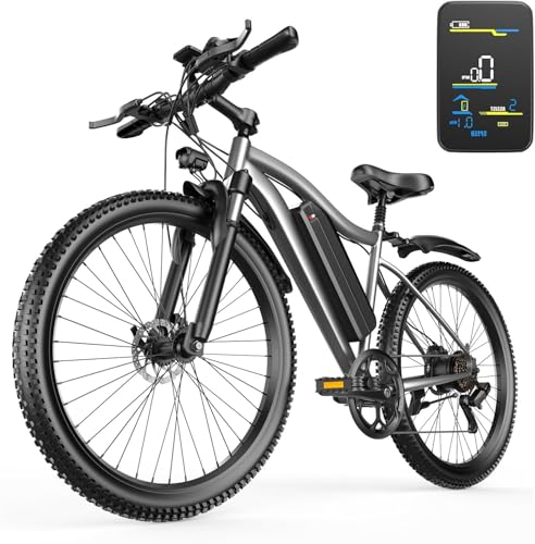 Ambola 26‘’ Electric Bicycle, Peak Motor Power 1200 watts, 25MPH,