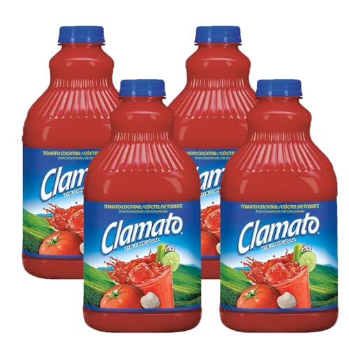 Clamato - Cóctel de tomate concentrado 4 uds x 946 ml - Pack Promoo
