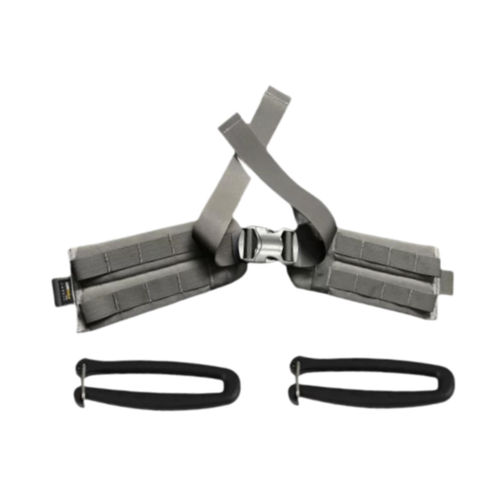 2 Stück Outdoor Bauchgurt, Wanderausrüstung, Zubehör, Verstellbares Kompressionsband, Sportgürtel mit R Gewebe