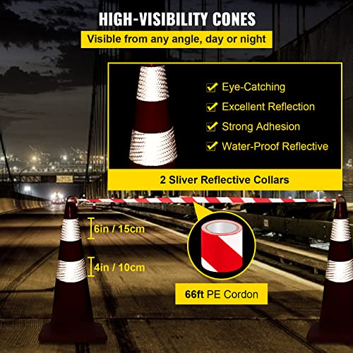 Vevor AQZYCQHSB2812UQM3 Safety Cones, 12 X 28 Inch Traffic Cones thumb #3