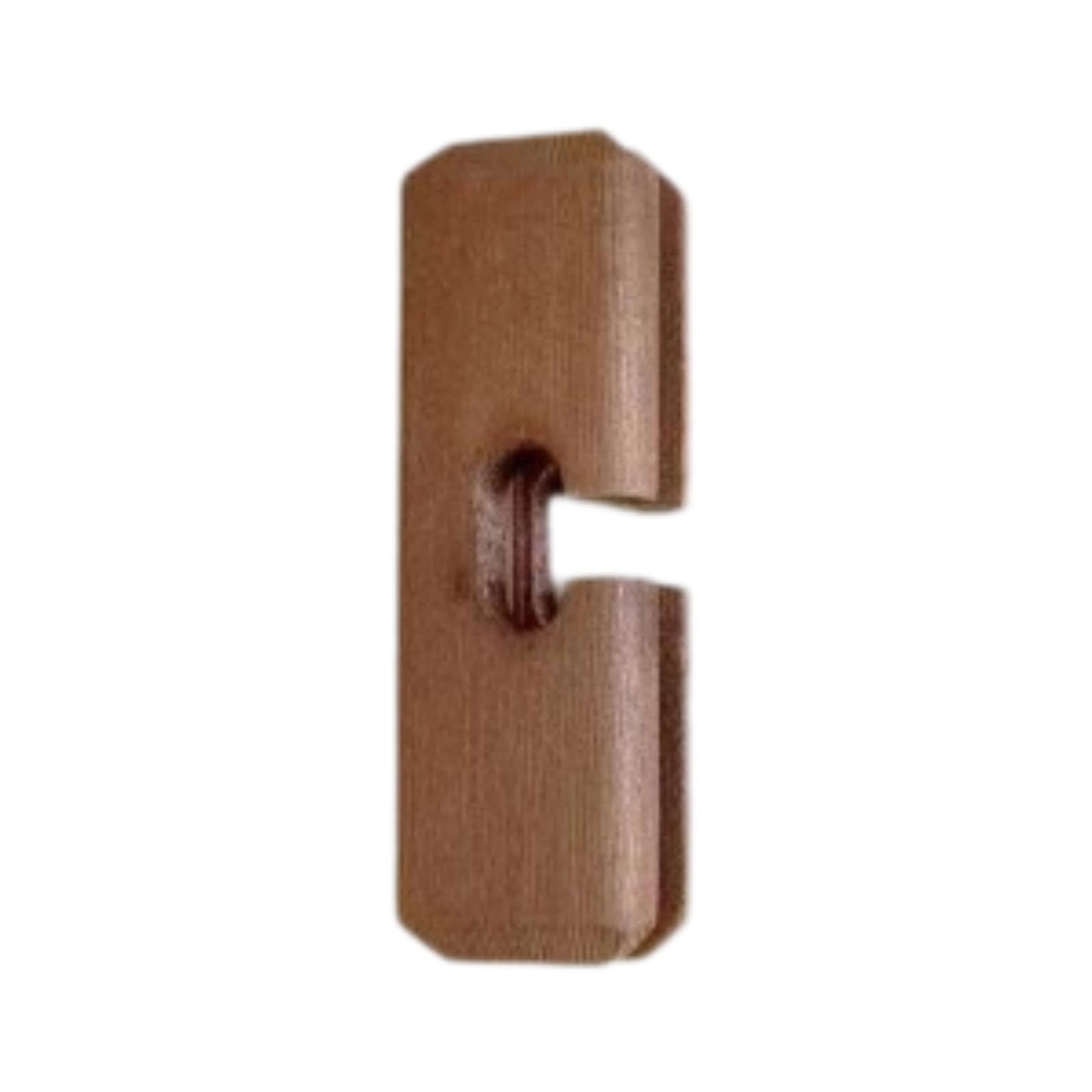 Baoblaze Wooden Cord Adjuster for Pendant Lights – Easy Install Cable Shortener, Ceiling Lamp Cord Length Manager Cable Management Accessory, Brown