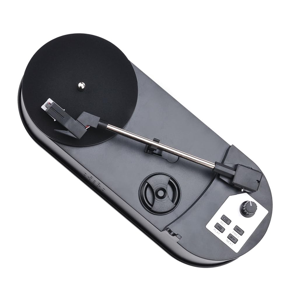 EZCAP613p Convertitore Giradischi 33/45 per Lettore di Dischi in Vinile, Lettore di Dischi Musicali in Vinile, Scheda TF/Lettore USB, Lettore MP3