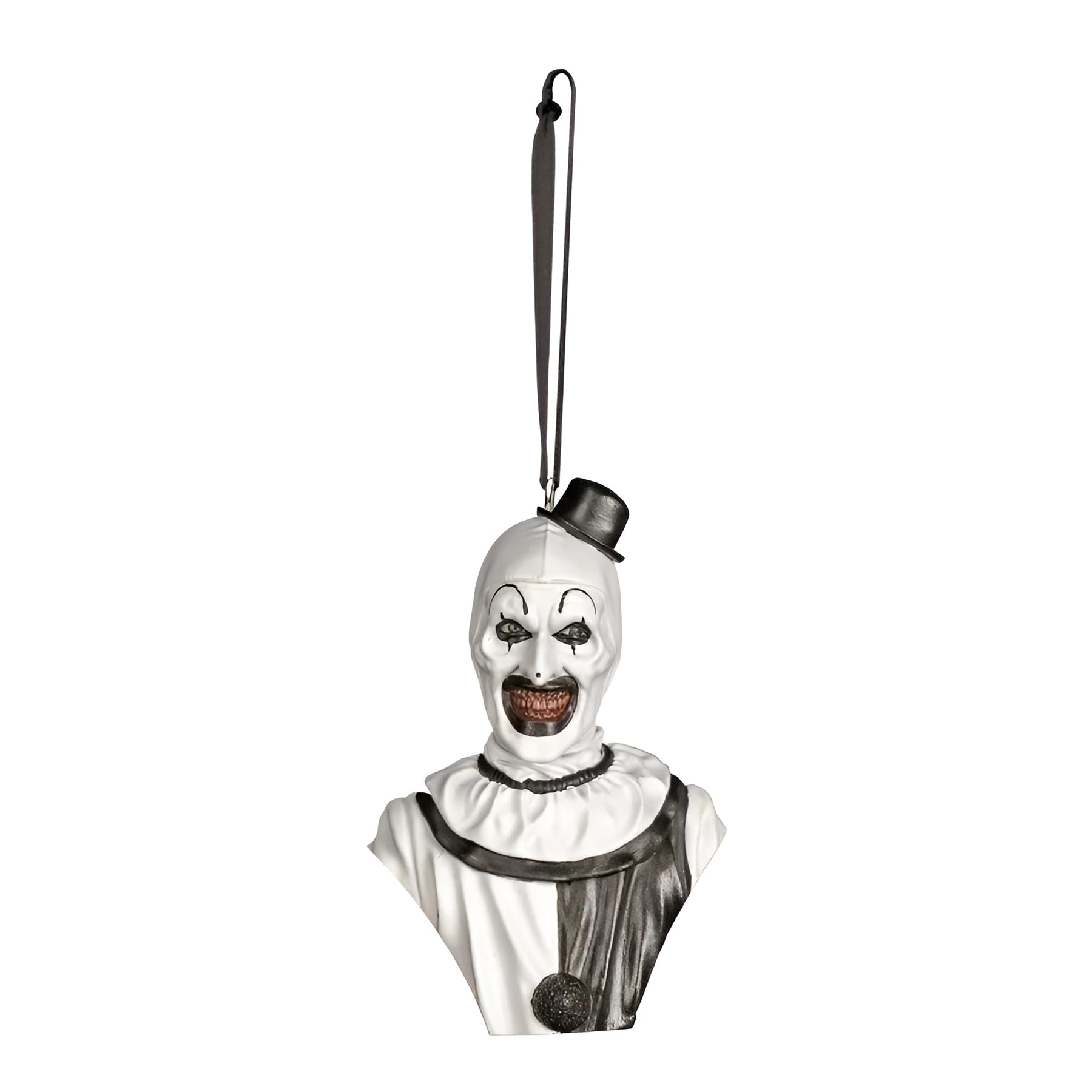 Trick Or Treat Studios White, Red Terrifier Art The Clown Holiday Horrors Ornament