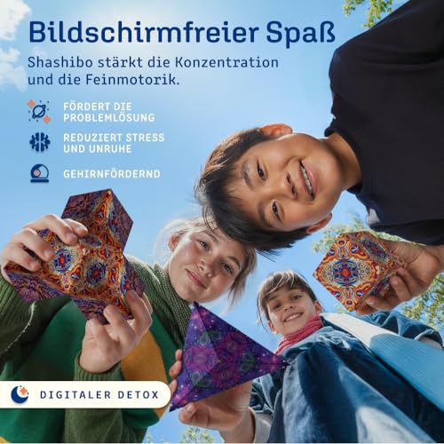 Shashibo Formwechsel-Box – Preisgekrönter, patentierter Zappelwürfel mit 36 Seltenerdmagneten… – Ansicht 3