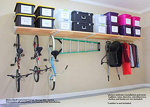 Rhino Shelf Universal Garage Storage Kit - 16 Feet #TOP1