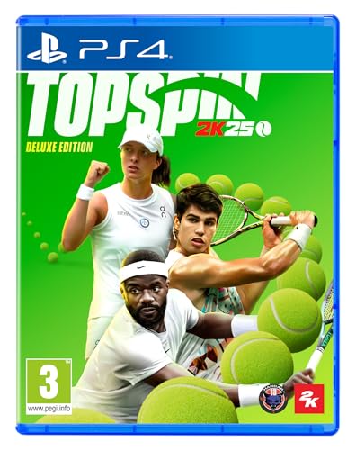 2K GAMES TopSpin 2K25   Juego de PS4   Edicin Deluxe