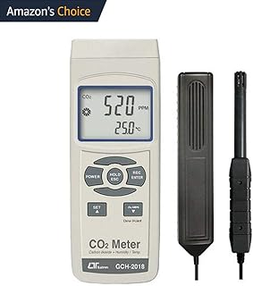 Instrukart Lutron GCH-2018 Carbon Dioxide CO2 Meter (Range: 0 to 4,000 ppm)