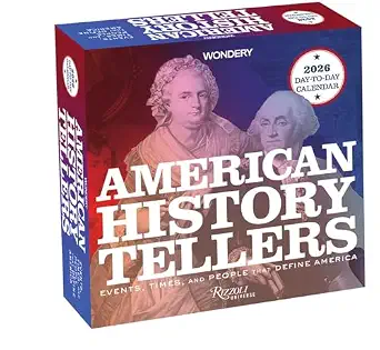 American History Tellers 2026 Calendar