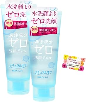 土日受け取り評価できません　洗顔料30個乳液30個 Amazon | 【水洗顔よりゼロ洗顔】 ナチュラルオフ 洗浄成分ゼロ洗顔
