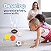 Neliblu Set of 5 Foam Balls for Kids - Toddler Toys Set with Soccer, Basketball, Football, Baseball, and Tennis - Soft Indoor and Outdoor Baby Balls for Toddlers - Kids Outdoor Toys for Active Play