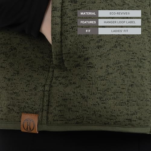 Holloway Women's Alpine Sweater Fleece Vest3