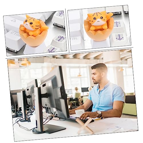 Teclas personalizadas OSALADI con forma de gato para teclado mecánico 7