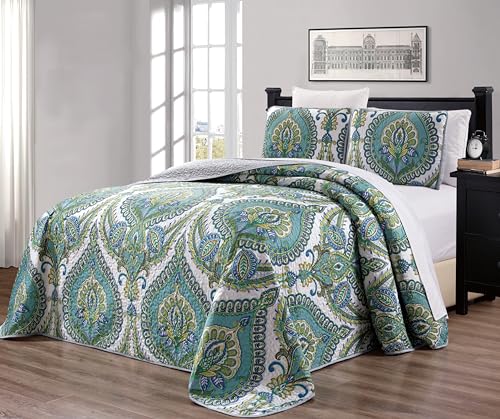Grand Linen - 3-Piece Oversize (100 X 95) Fine Printed