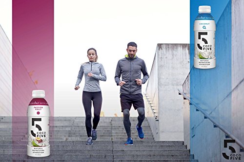 Coco5 Clean Sports Hydration Multipack | 100% Natural | 50% Less Sugar | Nothing Artificial | Non-Gmo | Gluten Free | Developed By Pro Trainers For Pro Athletes | 16.9 Oz (Pack - 12) #TOP5