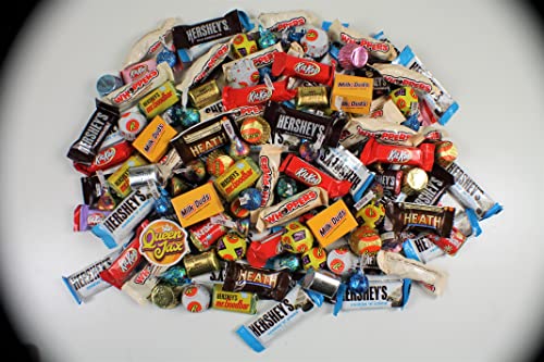 Assorted Chocolate Candy Variety Pack - 5 Lb - Bulk Candy Chocolate Mix - Chocolate Candy Bulk - Assorted Hershey Chocolate - Bulk Individually Wrapped Chocolate - Candy Chocolate Assorted Candy #TOP3