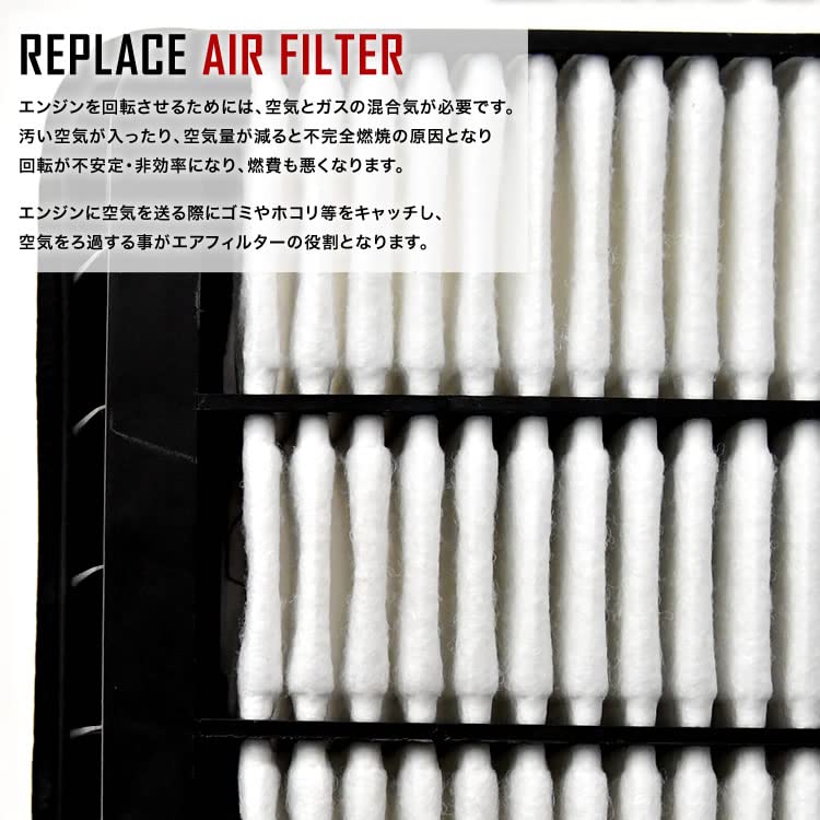 Amazon.co.jp: INEX エアコンフィルター ＋ エアクリーナー セット