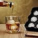Premium Ice/Cake Ball Maker, Whiskey Ice Mold, 9 Spherical Balls Ice Tray makes 1.8