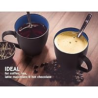 MIAMIO - Kaffeetassen Set 6er (350 ml) - Le Papillon Collection (Blau) – Ansicht 2