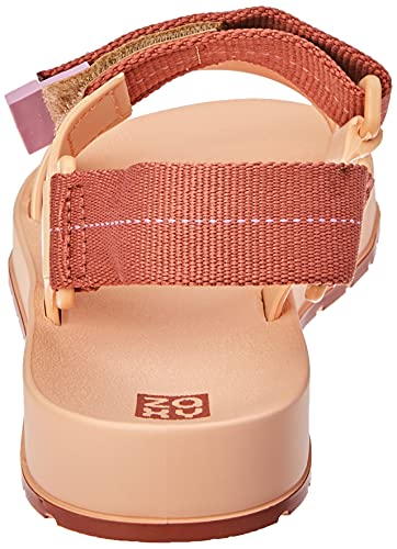 Sandália Papete Way, Zaxy, Feminino, Bege Claro, 36