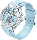 Reloj deportivo multicolor ★ verde, rosa, azul, blanco, negro, oro rosa, oro. No solo hay una colección clásica en negro, sino también una vibrante gama Candy para elegir. No solo se puede utilizar para todos los deportes, sino también para ocasiones informales y de negocios. Adecuado para mujeres, niños, niñas, estudiantes, etc.