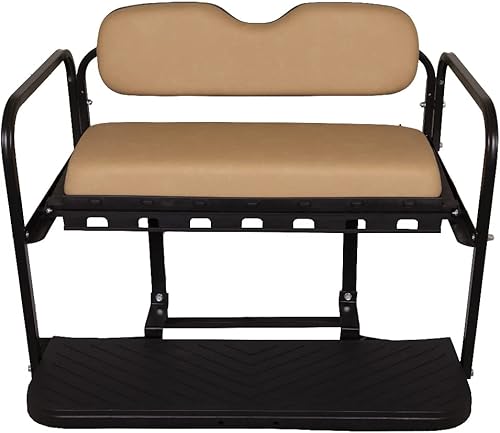 Miniatura 4 de GTW MACH3 Asiento trasero abatible para Yamaha G-Series Carros de Golf G19-G22 - Tan