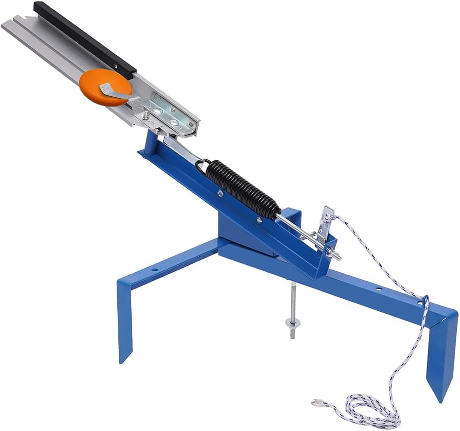 Sporting Clay Target Thrower Original Trap Foot Pedal or Pull Cord Options Target Throwing Machine