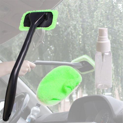 Phantomx Microfiber Windshield Clean Car Auto Wiper Cleaner Glass Window Tool Brush Kit