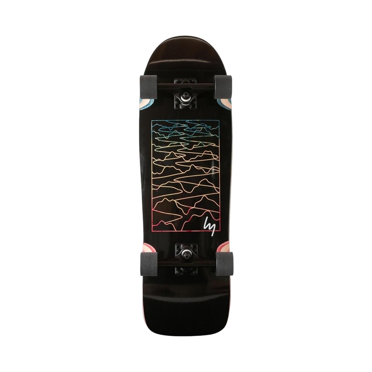 LANDYACHTZ Skateboard Complet Ditch Life 31x9.75 WB 15 - Sine Wave Noir