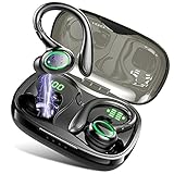 Auriculares Inalambricos Deportivos, Auriculares Bluetooth 5.3 con Micro In-Ear Audifonos Deporte Running/Viajes