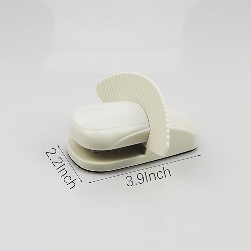 Miniatura 2 de Soporte para documentos para escribir  Soporte de abrazadera de papel con contrapeso con alfombrilla antideslizante, soporte portátil para copias de