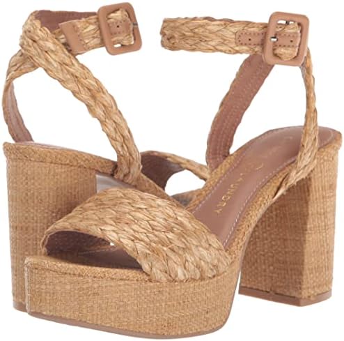 Chinese Laundry Women's Truett Heeled Sandal, Tan, 8.5 | Image 5