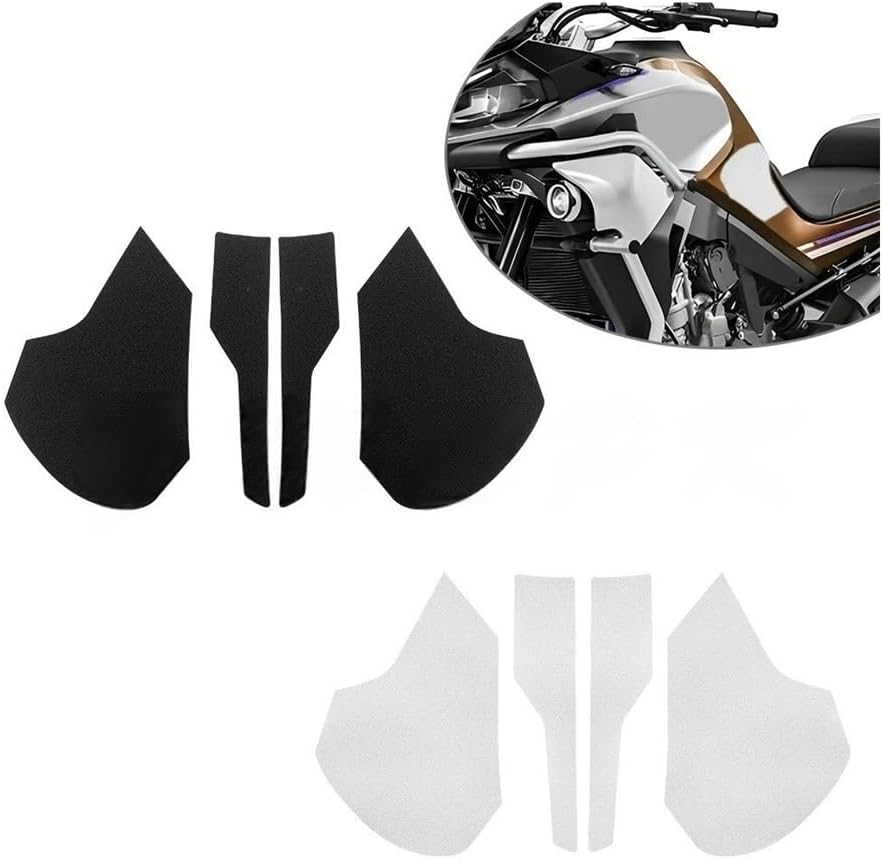 Tank Traction Pad Motorcycle Anti Slip Fuel Tank Pad Protector Stickers Side Traction for 800MT 800 MT MT800 2021