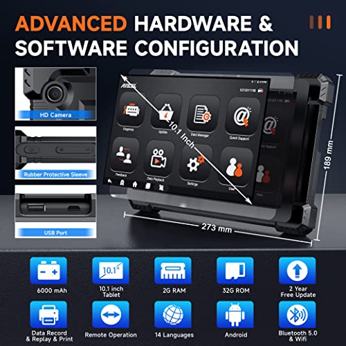 Ancel AL-X7HD 10'' Heavy Duty Truck Scanner thumb #5