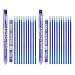 Produktbild Winthai Radierbarer Kugelschreiber Blau Gelschreiber, 24 Erasable Pen Set, 2 Tintenroller Gelstifte + 20 Nachfüllungen 0,5mm +2 Radierstift Sticks, Schulsachen Für Schüler Kinde Büromaterial