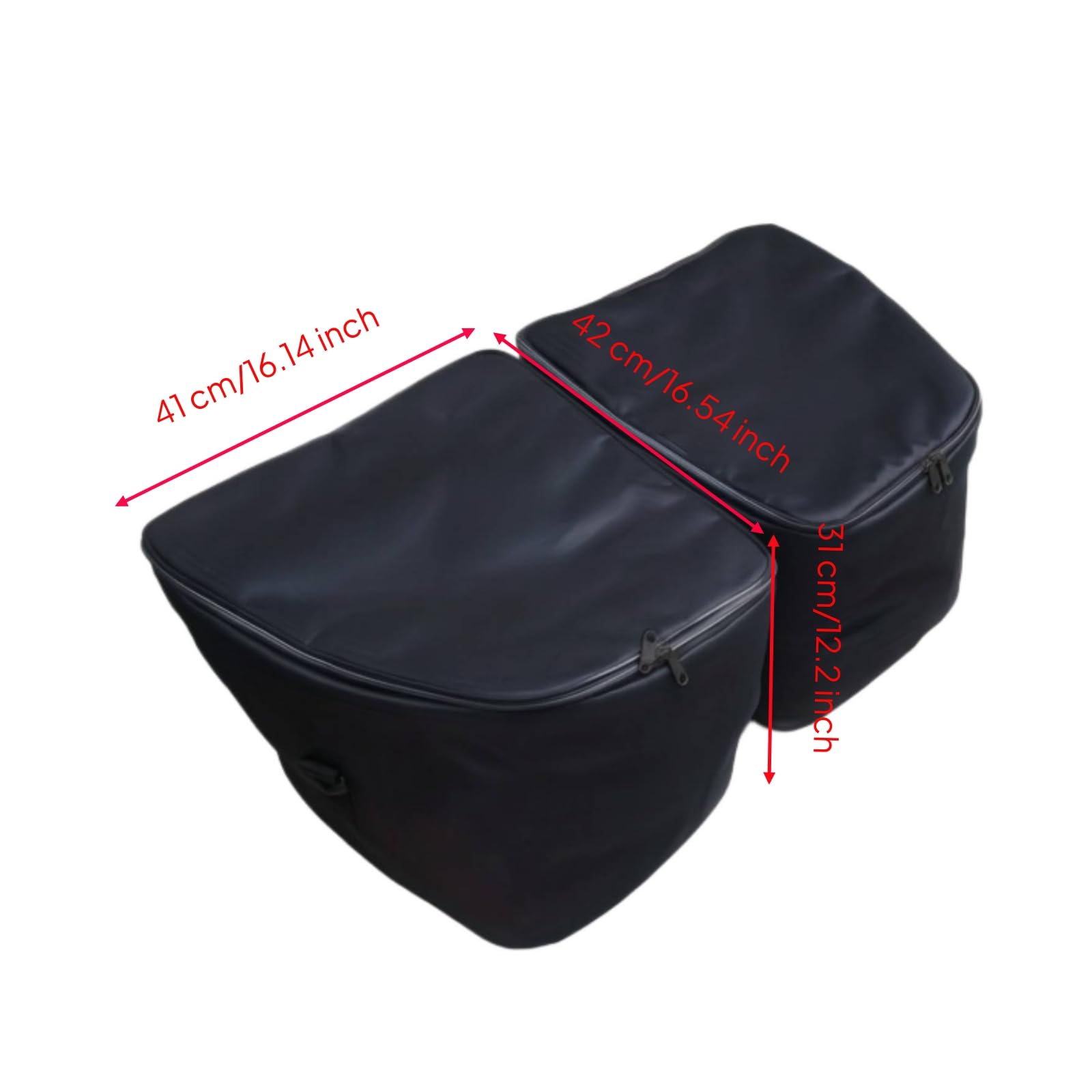Qianly 2 Pezzi Borsa Termica Isolata Impermeabile Organizzatore Bagagliaio Anteriore Isolante Contenitore per Viaggi