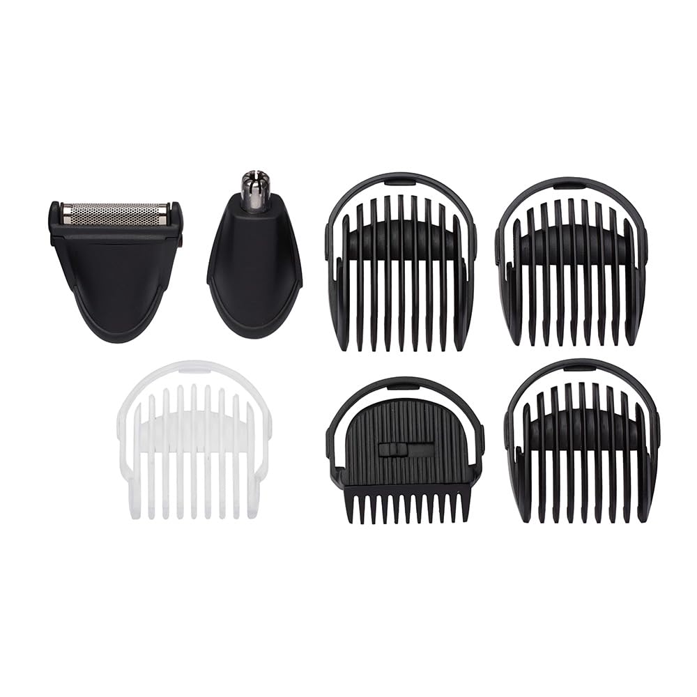 Babyliss MT725E - Tondeuse Multifonction 6 En 1 - Sans Fil - 60Min Dautonomie - 2 Accessoires Interchangeables - Tetes Lavables-image