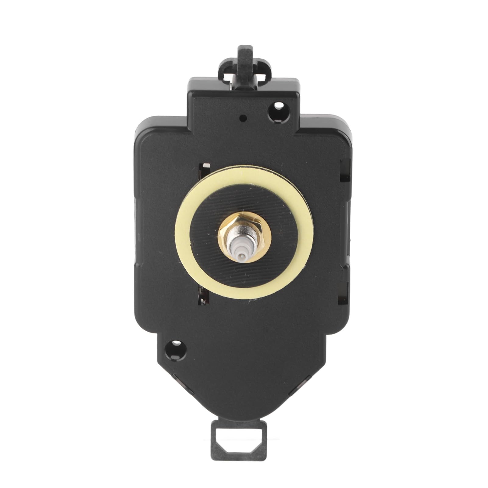 Meccanismo Orologio A Pendolo con gancio in plastica,Canotto Lungo 16mm,2 set Lancette plastica. Kit per riparazione, sostituzione o realizzazione orologi pendolo da parete.Azienda Specializzata