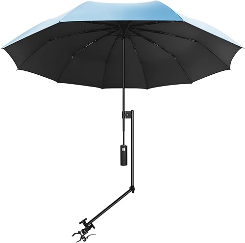 Miniatura 38 de Sombrilla de playa UPF 50+ con abrazadera universal ajustable