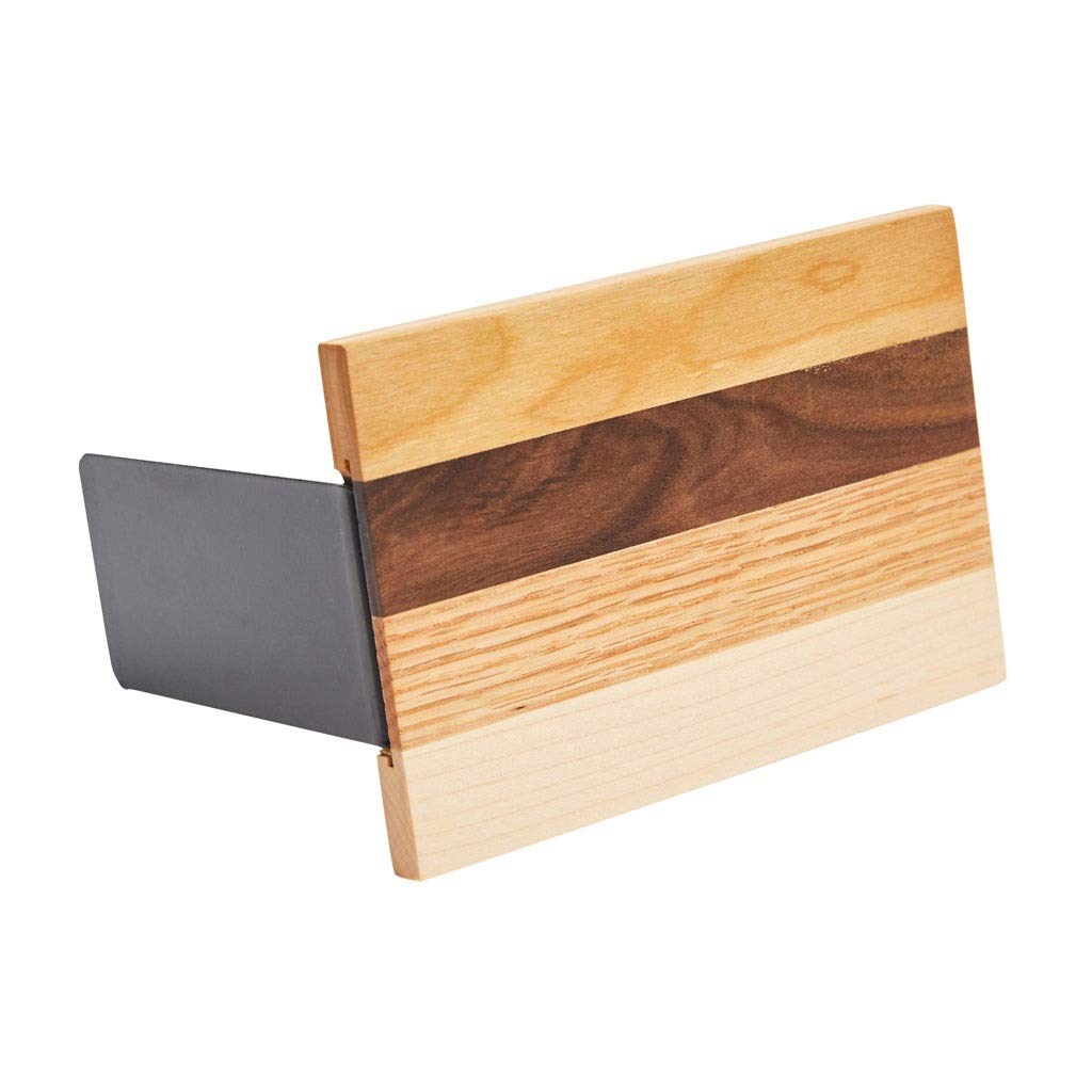Sujetalibros Madera sujetalibros, Naturaleza, Revestimientos, sujetalibros decorativo, 6''X4 '', 1Pair En Creative Pack parcela libro del sostenedor del soporte de madera sólida sujetalibros libro por