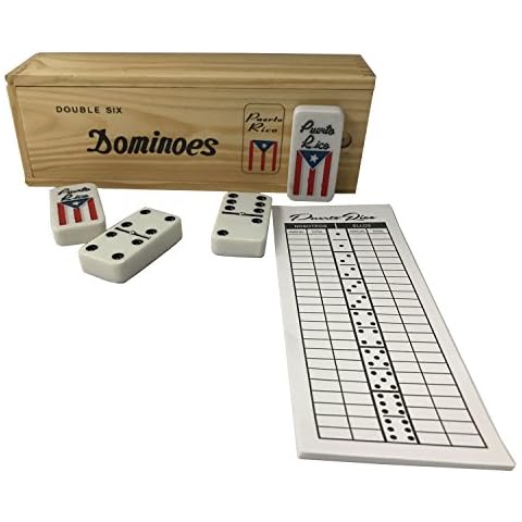 Puerto Rico Jumbo Domino Set by Domino Bandera Cover