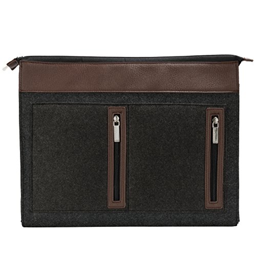 VanGoddy Slim Coffee Folio Sleeve Case for LG Gram 13" and 14inch Laptop