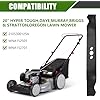 Aazon.co : 2105300125A Lawnower Blade Replaceent for Hyper Tough