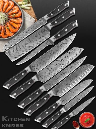 Set Cuchillos Cocina 10 Piezas Acero Inox Base miniatura 5
