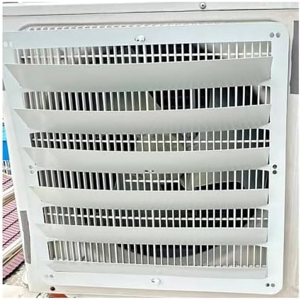 Universal Outdoor Air Conditioner Deflector Cover - Anti-Direct Blow Protective Grille for Heat Pump & Condenser - Essential AC Accessory for Enhanced Efficiency