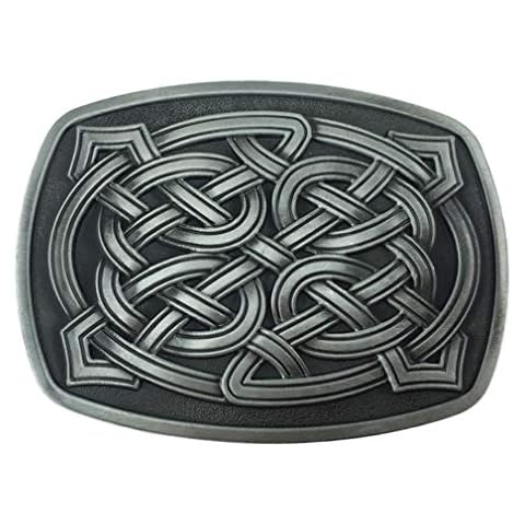 LKMY Celtic Knot Oval Belt Buckle for All Cover