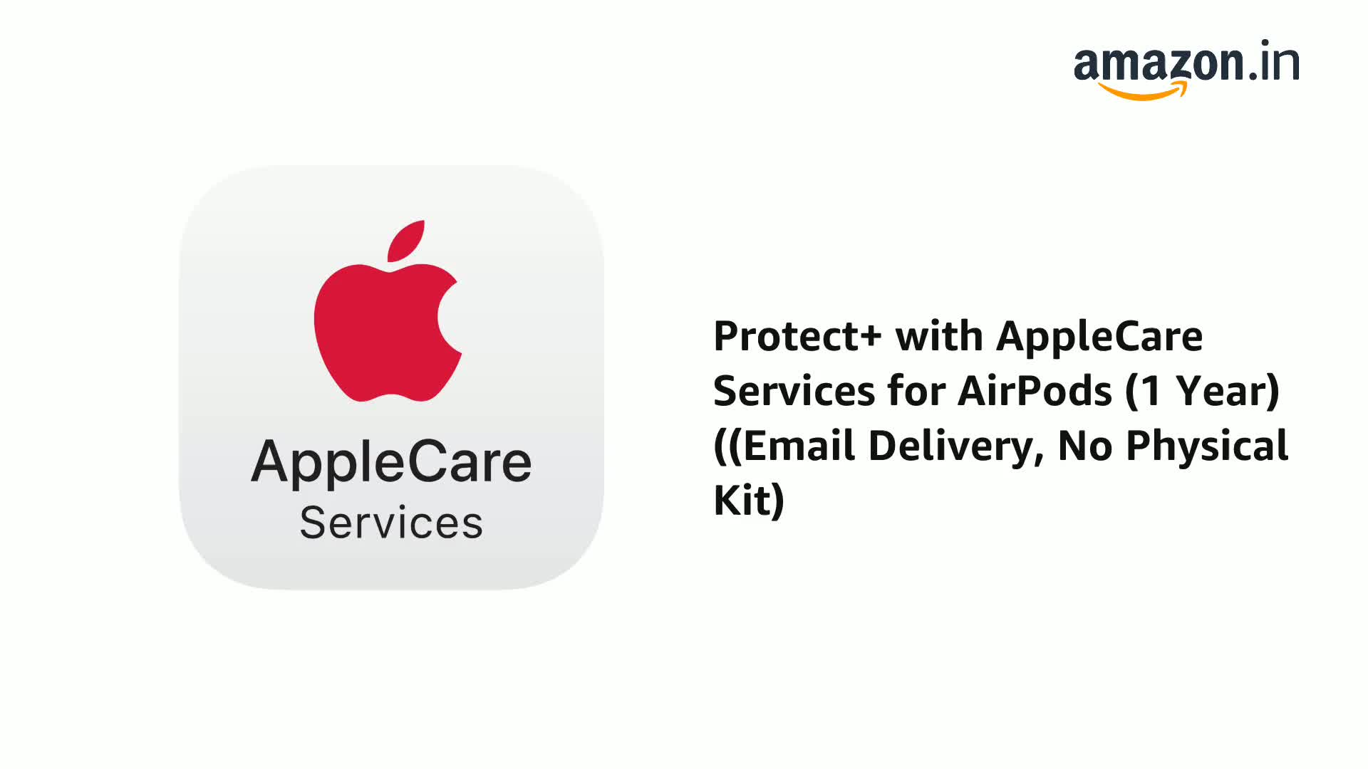 Protect+ with AppleCare Services for AirPods (1 Year) ((Email