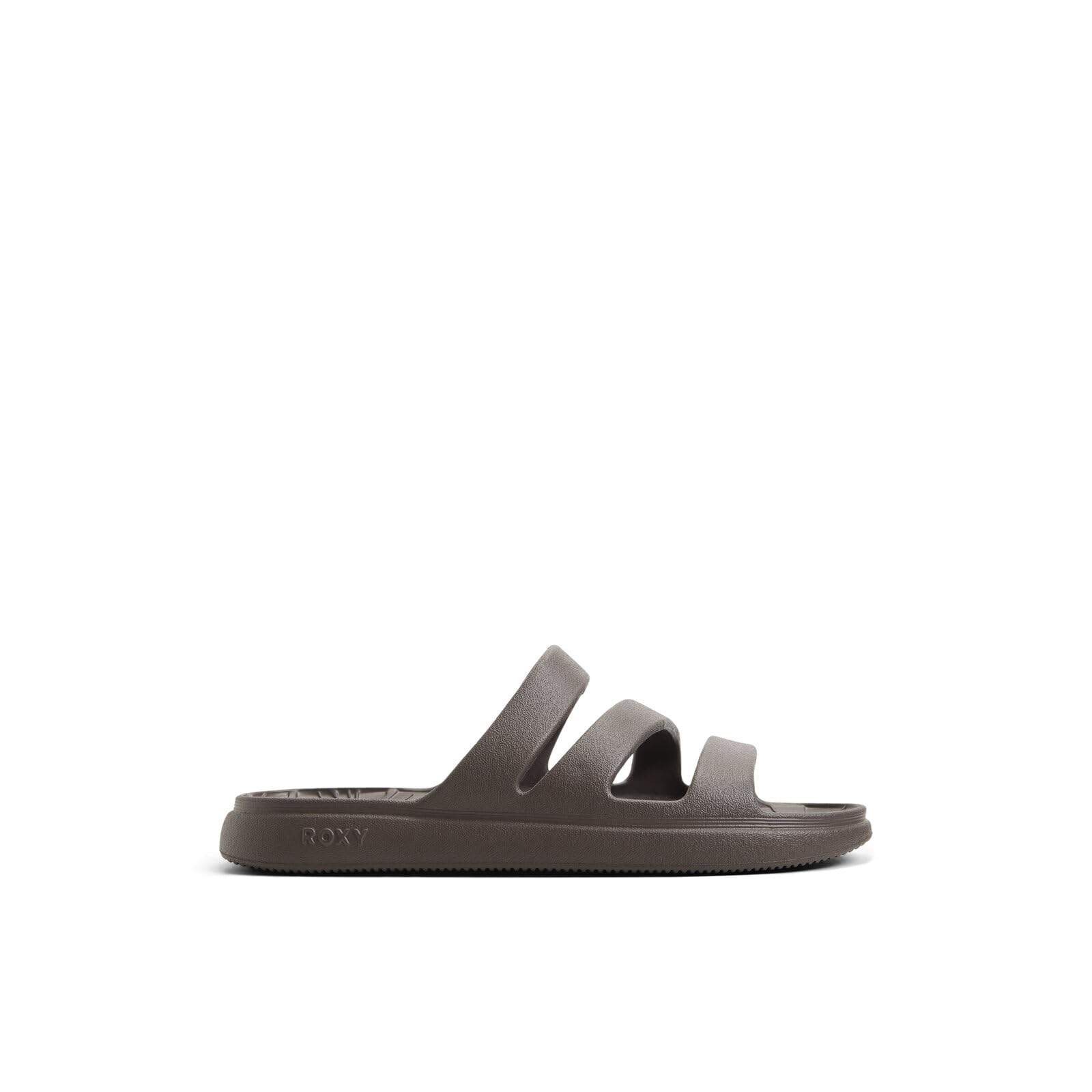 Roxy Bronzie Eva Triple Band Slide Sandal Sandale glissanteFemme