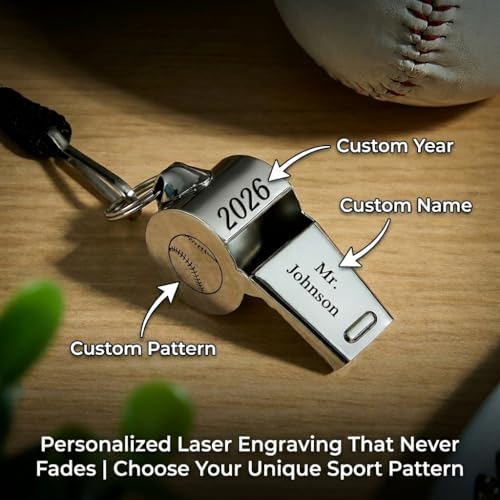 Silbato personalizado VEELU con cordón para entrenadores miniatura 2